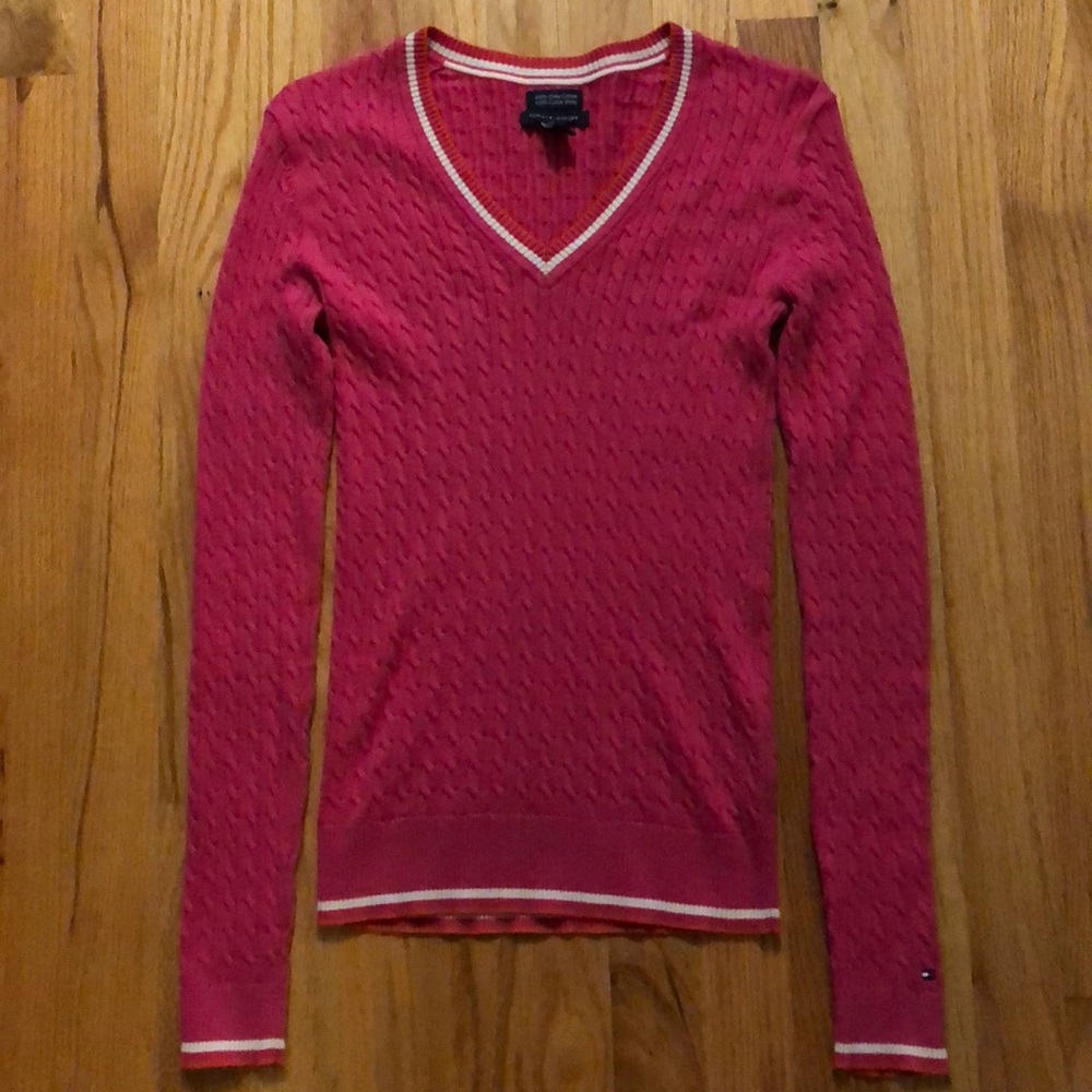 Pink sweater